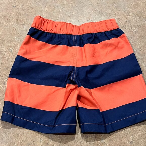 Crazy 8 Toddler Striped Swim Trunks/Shorts - Picture 2 of 5